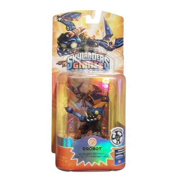 Skylanders Giants Lightcore Drobot Blink And Destroy Figure - Picture 1 of 4